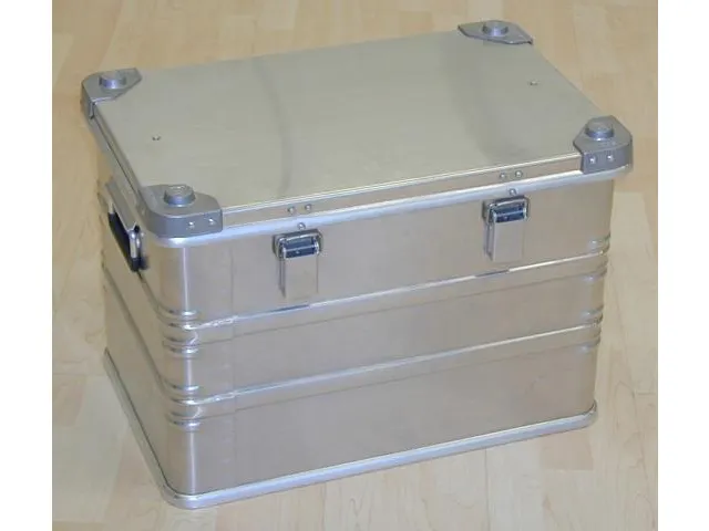 Alu-Transportkiste,Inhalt 70l,LxBxH 600x400x410mm (Außen)