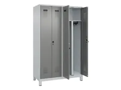 PBM-locker,HxBxD 1950x1200x500mm,4vak,vak B 300mm,draaigrendel