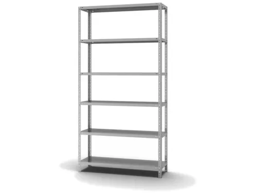 magazijnstelling,grondveld,HxBxD 2500x1300x400mm,vaklast 200kg