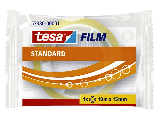 Plakband Tesa film standaard 15mmx10m