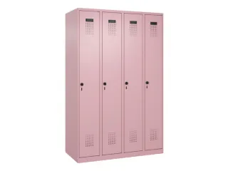 locker voor scheiding van kleding,HxBxD 1850x1200x500mm,4vak - 2