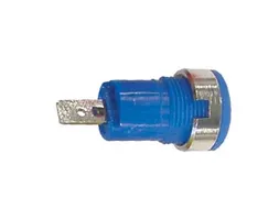 IEC1010 Bindstang, Faston - Blauw