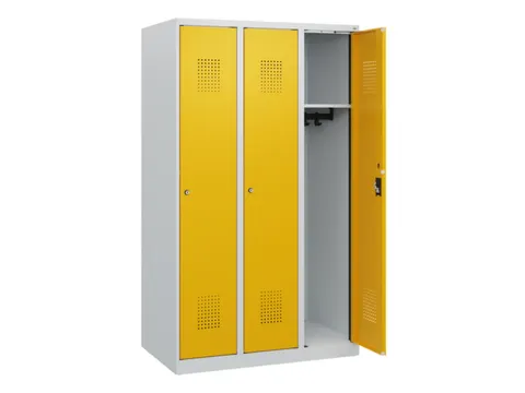 schoollocker,HxBxD 1530x900x500mm,3vak,vak B 300mm,cil.-slot