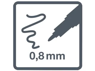 Metallic Marker Eberhard Faber duo 6st. - 7