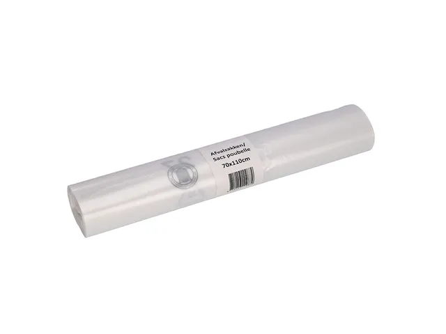 Afvalzak Cleaninq 70x110cm HDPE T25 120L transparant Voordeelbundel