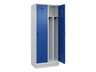 locker voor scheiding van kleding,HxBxD 1950x800x500mm,2vak - 1