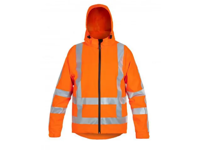 Hydrowear Protective Clothing Boston hi-vis parka, fluo oranje, maat 3