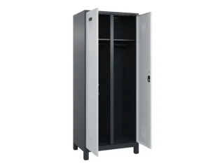 locker voor scheiding van kleding,HxBxD 1950x800x500mm,2vak - 1