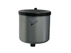 Veiligheidswandasbak 2.4 liter Hxd 145x150mm Kantelbaar Zilver