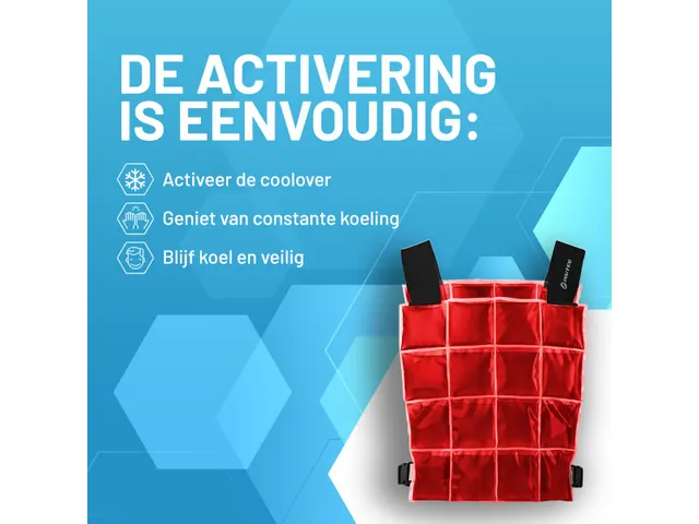 Inuteq PCM Coolover 29C Koelvest Rood