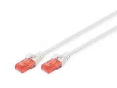 CAT 6 U-UTP patchkabel koper LSZH AWG 26/7 Lengte 5m Wit