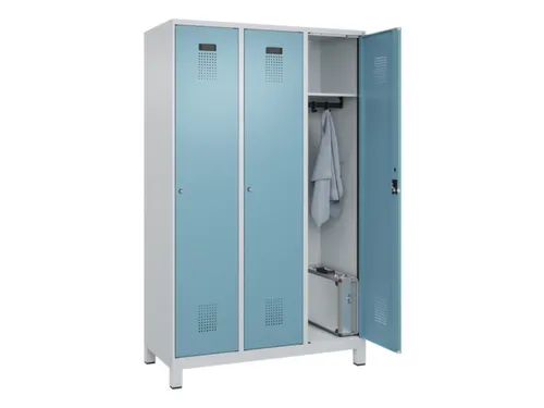 locker,HxBxD 1950x1200x500mm,3vak,vak B 400mm,cil.-slot,voeten