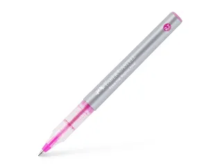 Inktroller Faber-Castell 0.7mm roze - 1