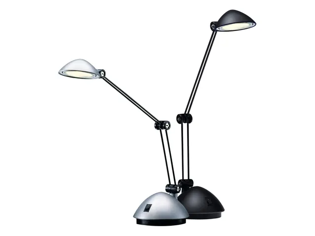 Bureaulamp Hansa led Space zilver