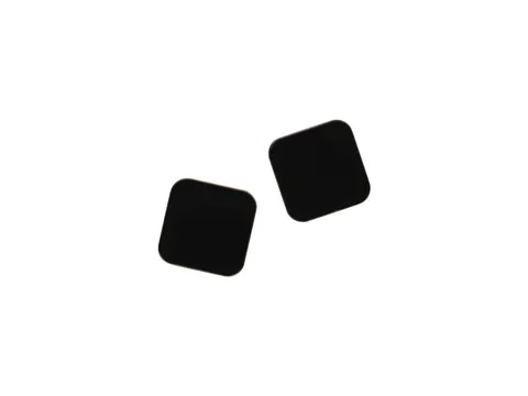 #*Magneten Naga 25x25mm vierk.acrylic set a 2st. zwart super sterk