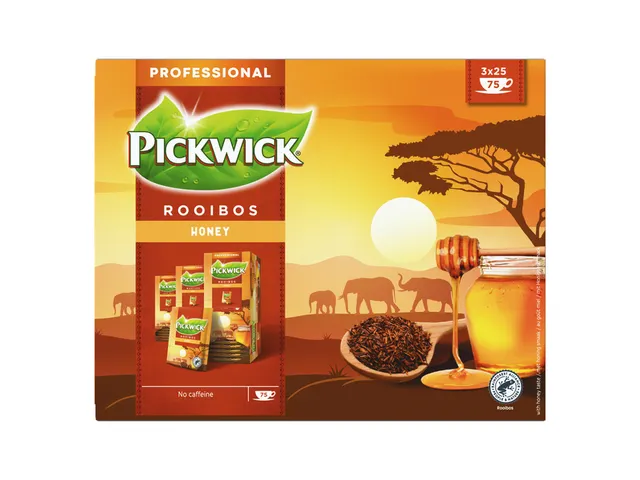 Thee Pickwick rooibos honey 25x1.5gr