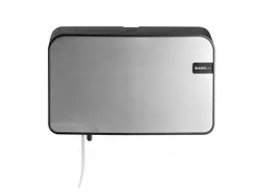 Toiletpapierdispenser 441092 Silver Quartz duo toiletrolhouder Compact