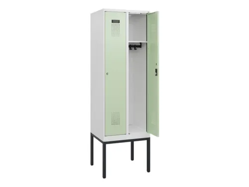 schoollocker,HxBxD 1950x600x500mm,2vak,vak B 300mm,cil.-slot