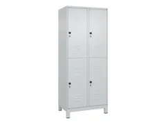 dubbeldekse locker,HxBxD 1950x800x500mm,2x2vak.,vak B 400mm