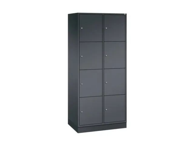 armoire multicases grand volume,HxlxP 1950x820x500mm,2x4compartiments