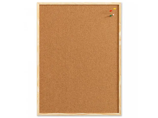 Tableau à épingler Naga liège cadre bois 40x60cm