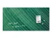 Glasmagneetbord Sigel mat PALM LEAFS 91x46cm