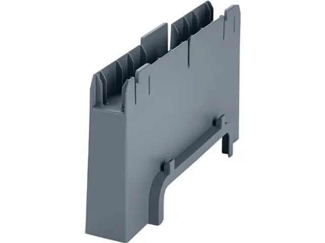 Slim Jim Afval/papier/gemengd 87 liter grijs