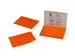 Statische Brainstorm Notitieblokjes 100x70mm Oranje 100 vel