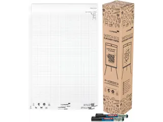 Legamaster SKETCH ECO Flipoverpapier 98x65cm Raster 2x 50vel - 5