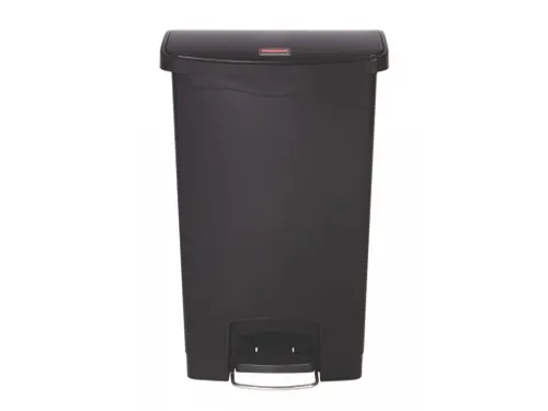 Pedaalemmer Slim Jim Step On Front Kunststof 50 Liter Zwart