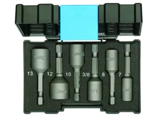GEDORE 666-006 Bitsendoos dopsleutel machinebevestiging 6stuks - 1