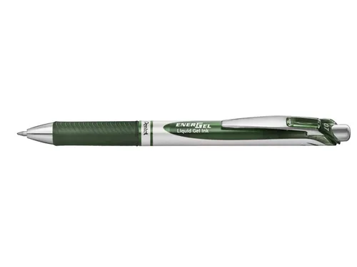 Gelschrijver Pentel BL77 Energel medium bosgroen 0.35 mm