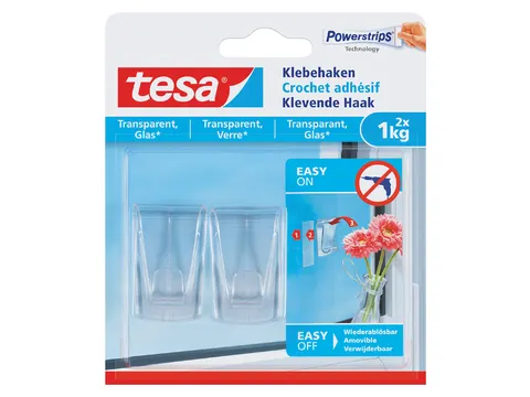 Klevende haak Tesa transparant 1kg