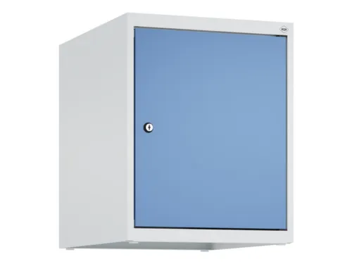 opzetkast,v. locker,1vak.,vak B 400mm,HxBxD 500x400x500mm,vleugeldeur