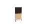 scheidingswand,HxB 1545x800mm,NE-esdoorn,BN2036-bruin