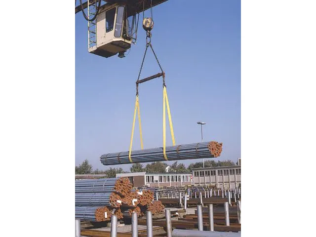 Hijsband Draagvermogen Enkel Gestrekt 4t Nuttige L 6m Grijs