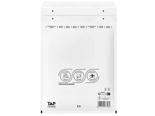 Envelop IEZZY Comebag luchtkussen nr. 18 290x370 wit 100 stuks