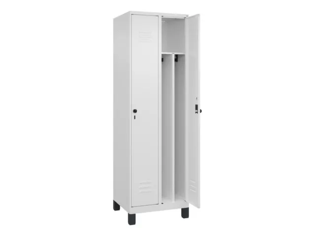 locker voor scheiding van kleding,HxBxD 1950x600x500mm,2vak