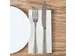 Serviette de table Tork 509420 Textured 2 ép Pli-1/8 39x39cm Blanc