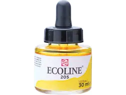 Ecoline waterverf flacon van 30 ml, citroengeel