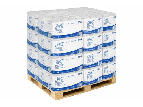 Toiletpapier Scott Essential 2-laags 350 vel wit 8519