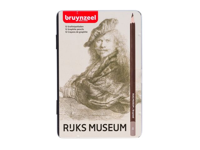 Potloden Bruynzeel Rembrandt diverse hardheden blik à 12 stuks | PotlodenWinkel.nl