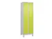 locker voor scheiding van kleding,HxBxD 1950x600x500mm,2vak