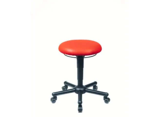 draaibare kruk,zitting HxØ 465-595x430mm,ronde zitting
