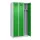 locker voor scheiding van kleding,HxBxD 1850x900x500mm,3vak