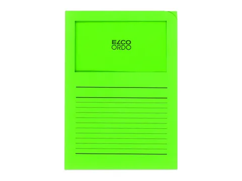 Map Elco Ordo Classico mvenst A4 120gr 220x310mm diepgroen 100st- verp