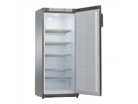 Exquisit Koelkast Hoog RVS 290 Liter