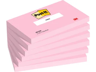 Memoblok 3M Post-it 655 76X127mm Roze - 3