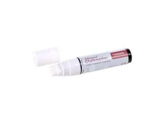 Krijtstift Europel watervast 15mm wit blister 1 stuk - 5