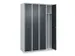 locker voor scheiding van kleding,HxBxD 1850x1200x500mm,4vak